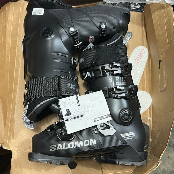 Salomon S/Pro Alpha 110 Ski Boot 2023 New in Box Size 25.5 - Picture 6 of 12
